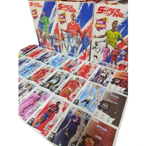 Emrah Gültekin Süper Final 2025 Yeni Sezon Futbolcu Oyun Kağıtları (100 Paket 300 Adet Futbolcu Kartı Vardır)