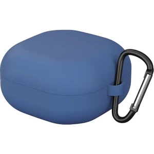Samsung Galaxy Buds Live - Galaxy Buds Fe Yumlu Mat Silikon Kılıf+Kanca