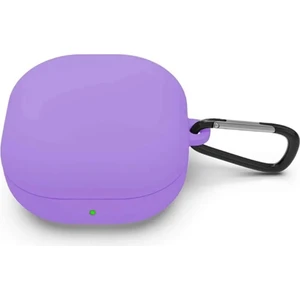 Samsung Galaxy Buds Live - Galaxy Buds Fe Yumlu Mat Silikon Kılıf+Kanca