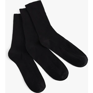Pamuklu Basic 3'lü Soket Çorap Seti