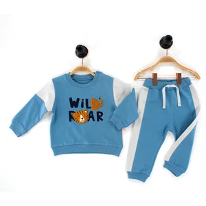 Baby Wings Wild Roar Nakışlı Erkek 2'li Takım