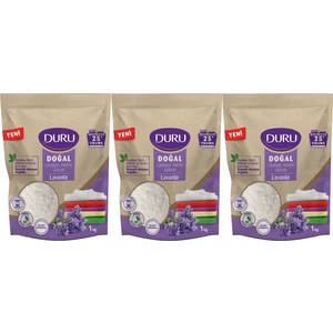 Doğal Granül Matik Sabun Tozu Lavanta 3 kg 3 paket