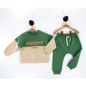 Baby Wings Awesome Nakışlı Erkek 2'li Takım