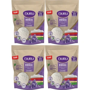 Doğal Granül Matik Sabun Tozu Lavanta 4 kg 4 paket