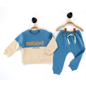 Baby Wings Awesome Nakışlı Erkek 2'li Takım