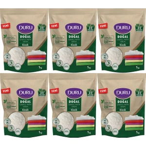 Doğal Granül Matik Sabun Tozu Klasik 6 kg 6 paket