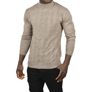 Dar Kesim Baklava Desenli Yarım Boğazlı Yaka Triko Yarım Balıkçı Yaka Kazak 2505506