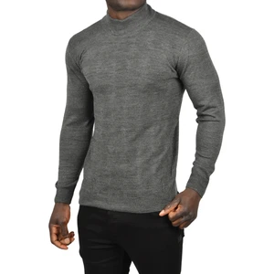 Dar Kesim Baklava Desenli Yarım Boğazlı Yaka Triko Yarım Balıkçı Yaka Kazak 2505506