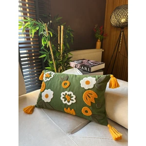 En Gözde Home Punch Nakışlı Dikdörtgen Kırlent Kılıfı