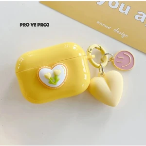Airpods Pro 2. Nesil Sevimli Karışık Figürlü Silikon Kılıf