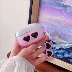 Airpods Pro 2. Nesil Sevimli Karışık Figürlü Silikon Kılıf