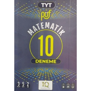 IQ Yayınları TYT Matematik Püf 10 Deneme