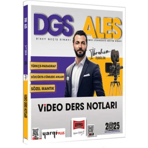 Yargı Yayınevi 2025 Dgs Ales Türkçe / Paragraf Sözcükte / Anlam Sözel Mantık Video Ders Notları - İbrahim İşbilir