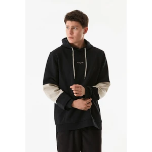 The Good Yazı Baskılı Kanguru Cepli Kapüşonlu Sweatshirt