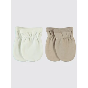 Civil Baby Bebek 2'li Eldiven Bej