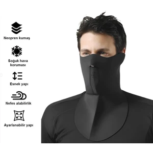 Motosıklet Maskesı Uzun Genıs