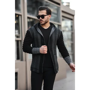 Kolları Desenli Panço Hırka