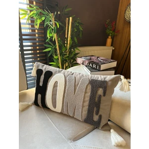 En Gözde Home Punch Nakışlı Dikdörtgen Kırlent Kılıfı