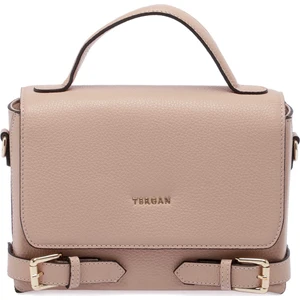 Pudra Deri Kadın Çapraz Askılı Çanta - S24Y1BC79902-S94  Pudra