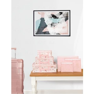 Baby 6 Lı Seyahat Seti  Bavul Düzenleyici Pembe