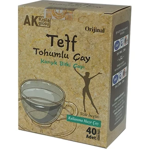 Teff Tohumlu Karışık Bitki Çayı 40 'lı Süzen Poşet