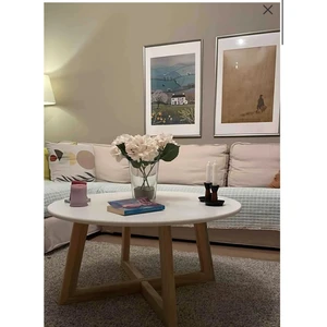 90 cm Yuvarlak Orta Sehpa Mdf