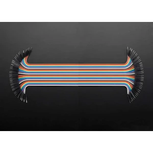 30CM 40 Pin Erkek Erkek Dupont Kablo  Ayrılabilir 2.54MM 10RENK Breadboard Atlama Kablosu Jumper Test Prototip Deneme Devre Bağlantı Tel