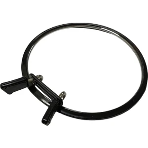 Metal Kasnak Yaylı Mandallı Nakış Kasnağı 12,6 cm