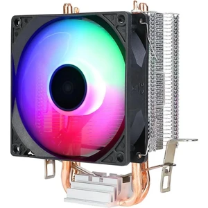 Evesky 100 Rgb Fanlı Intel Amd Uyumlu Bakır Borulu Cpu Soğutucu Işlemci Fanı