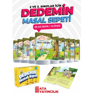 Ata Yayıncılık Dedemin Masal Sepeti (10'Lu Set) 2.Ve3.Sınıf
