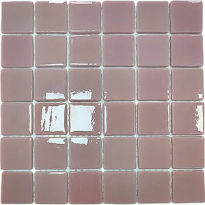 Mutfak Tezgah Arası, Banyo, Sauna, Spa, ve Yaşam Alanlarının Tüm Yüzeyleri Için. A. Pembe 31.5X31.5 Cm. Fileli Cam Mozaik. ( 10 File Karo = 1 M2 Fiyatıdır )