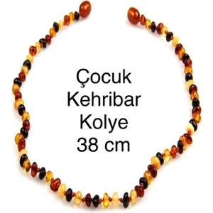 Combin Accessory Baltık Kehribar Bebek / Çocuk Diş Kolyesi  Sertifikalı 38 cm