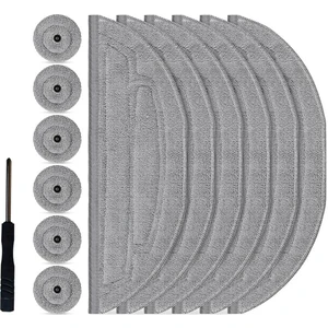 Roborock S8 Maxv Ultra Için Mop Pedleri S8 Max Ultra Mop Bezi Yedekleri (Yurt Dışından)