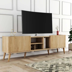Lotus (Ahşap Ayaklı) Tv Ünitesi Sepet Rengi 1350