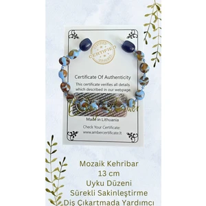Combin Accessory Mozaik Kehribar Bileklik Bebek  Bileklik
