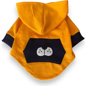 Kapüşonlu Polar Sweatshirt Kedi ve Köpek Kıyafeti