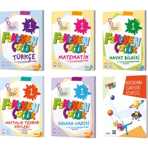 Kurmay Yayınları Fenomen Çocuk 1.sınıf 2.dönem Set (6 Kıtap)