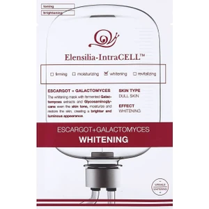 Escargot + Fermente Pirinç Aydınlatıcı Yaprak Maske Intracell Galactomyces Whitening Mask