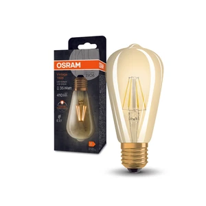 LED Vintage Gold Edison 4W 2400K 410LM E27 Duy Flamanlı Sarı Işık Ampul