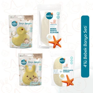 4'lü Bebek Banyo Seti