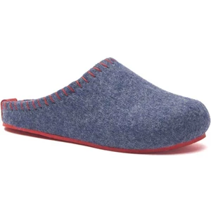 /  Pine - Yün Sabo Ev Terliği ( Lacivert Yün )