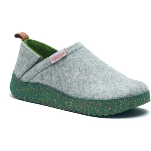 / Lumi-W - Yün Ev Ayakkabısı ( Gri Yün )