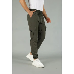 Paraşüt Kumaş Lastik Paça Kargo Cepli Fermuar Detaylı Dar Kesim Jogger Pantolon