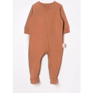 Kız Erkek Bebek Çocuk Tulum Uzun Kollu Patikli Fermuarlı Uyku Tulumu