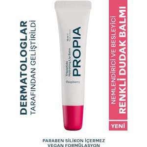 Tripeptit Içeren Nemlendirici Besleyici Ve Dolgunlaştırıcı Ahududulu Kırmızı Renkli Dudak Balmı 15ml