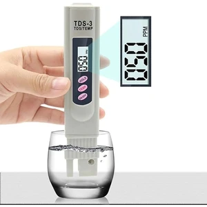 Tds3 Metre Su Kalite Ölçme Cihazı Su Saflık Ölçer Sıcaklık Testi İçme Suyu Havuz Akvaryum