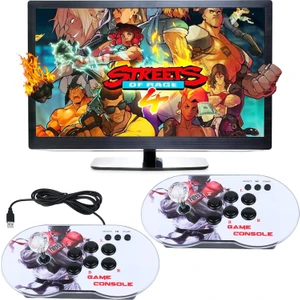 Idragon® M9 Arcade Oyun Konsolu Atari, 10.000 Retro Oyunlu Pandora Kutusu, 4K Hdmı, 64GB, 2 Oyuncu Joystick