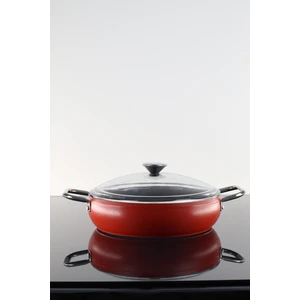 Pro-Plus 24 cm Kırmızı Karnıyarık Tencere