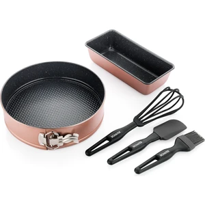 Ariana Kek Kalıbı+Pasta Seti 5 Parça-Rosegold