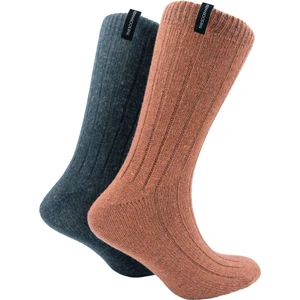 Erkek Kalın Şık Bot Çorabı Yünlü Çorap Kiremit ve Anstrasit